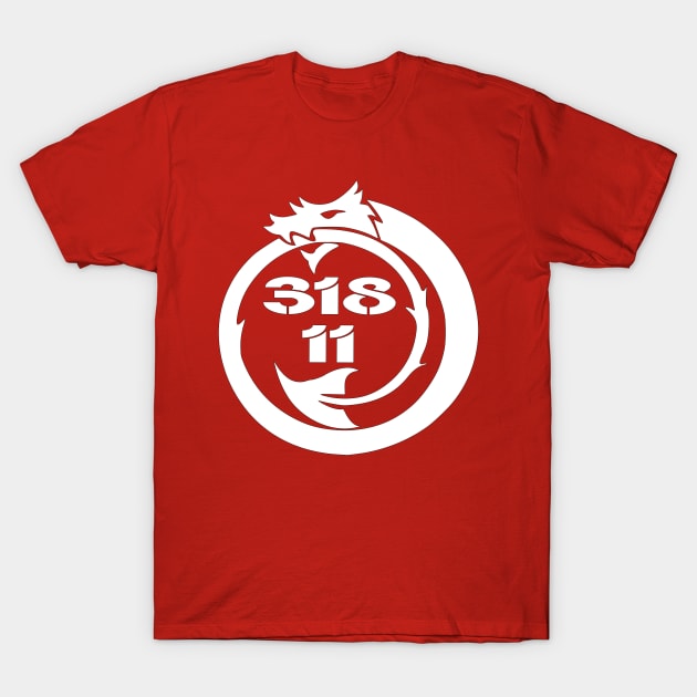 318 11 Tail of the Dragon T-Shirt by Bugteeth